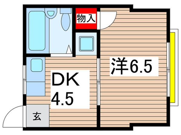 ハイツレスポワ－ルの物件間取画像